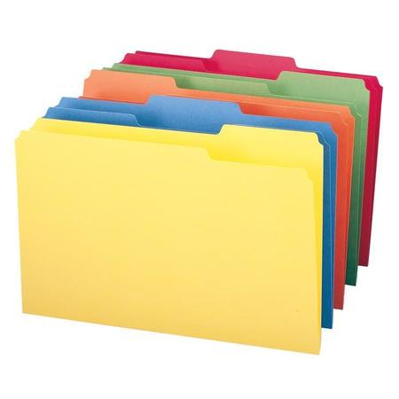 SMEAD Folder, File, Lgl, 1/3, Ast Pk SMD16943